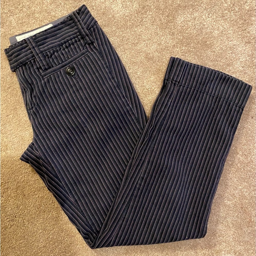 NWT Size 2 G1 Tailored Goods striped pants